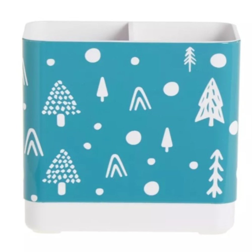 Marmalade Polar Bear Plastic Toothbrush Holder Whimsical Tree Mountaintop Design